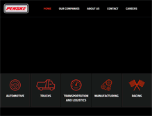 Tablet Screenshot of penske.com